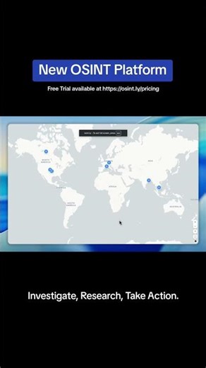 This is Osintly. An all-in-one OSINT platform. #osint