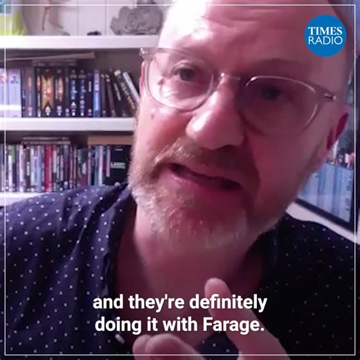 “The most bizarre thing for me to say is I think the only hope we have is for the Conservative Party to pull itself back together.” Mark Gatiss says he’s “terrified” that we are drifting towards fascism. | Times Radio