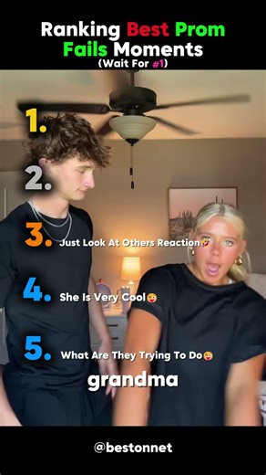 Ranking best prom fails moments