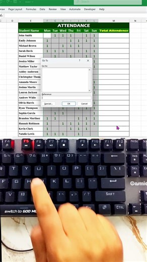 Fill blank cells in the MS Excel table with the same data | beginners love it #table #trick #tips