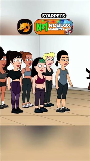 Hailey Doing Special Workout 🤣☠️ #shorts #americandad
