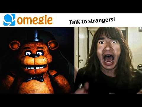 Freddy Fazbear Takes Over Omegle! (Jump Scare Compilation)