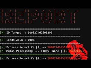 FB Report Tool | Report Facebook ID 100% Working | Cyber Ninja RJ #FBReport #termux #ethicalhacking