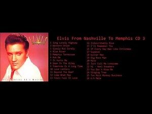 Elvis From Nashville To Memphis CD3