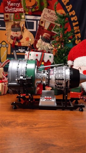 TECHING on Instagram: "TECHING METAL MODEL TURBOFAN ENGINE DM119🔧✨ MADE IN CHINA Factory WHOLESALE PRICE for Christmas! Unbox Christmas magic—TECHING’s limited-edition METAL MODEL engine, crafted in our China FACTORY and priced at WHOLESALE for the holidays. Perfect gift for gear-heads, makers & STEM lovers. Build it, spin it, show it off under the tree! 🎄🎁 #TECHING #MetalModel #MadeInChina #FactoryDirect #WholesalePrice #ChristmasGift #EngineKit #STEMgift #HobbyEngine #GiftForHim"