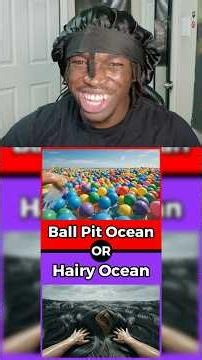 A Ball Pit Ocean Sounds Fun😭 #shorts