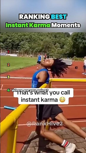Ranking The Best Instant Karma Moments #karma #funny #fails