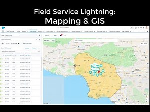 Mapping and GIS in Field Service Lightning