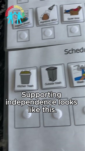 How Visual Schedules Support Independence for Adults with IDD Description