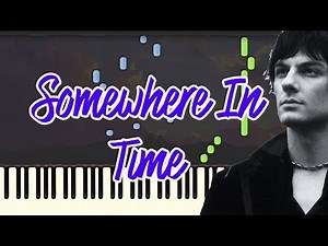 🎹 maksim mrvica - somewhere in time (Piano Tutorial Synthesia)❤️♫