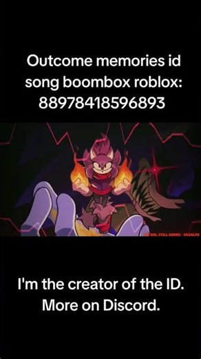 Outcome memories id song boombox roblox #roblox #роблокс #boombox #outcomememories #sonic #exe #song