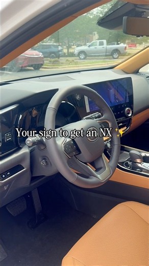 Your sign to get a Lexus NX 🤍✨ Luxury, comfort & style #LexusNX