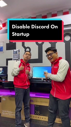 Reply to @luca_schmidt.32 Here’s how you can disable Discord on your PC’s start up! 👍 👾 #thatshowyoufixthat #discord #tutorial #startup