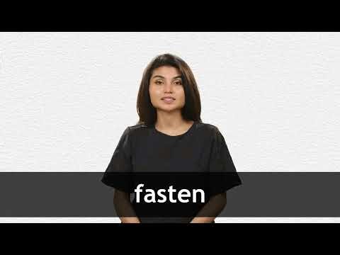 How to pronounce FASTEN in American English