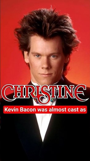 Kevin Bacon Was Originally Cast In Christine? #80shorror #movietrivia #kevinbacon