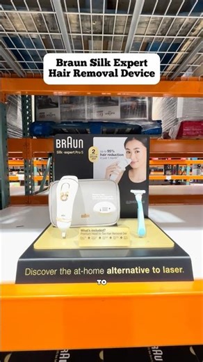 Braun Silk Expert Pro 5 IPL Hair Removal Device at Costco! ✨