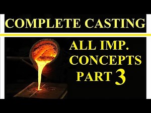 Complete Casting Part 3 Temporary Mould Processes