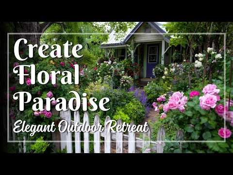 Cottage Garden Ideas for Small Backyards 🌸 Create a Romantic and Refined Outdoor Escape