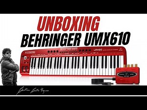 Unboxing Controlador Midi Behringer UMX610