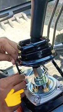 How to Adjust & Remove Hydraulic Joystick in Excavator | Easy Guide #shorts #xcmg