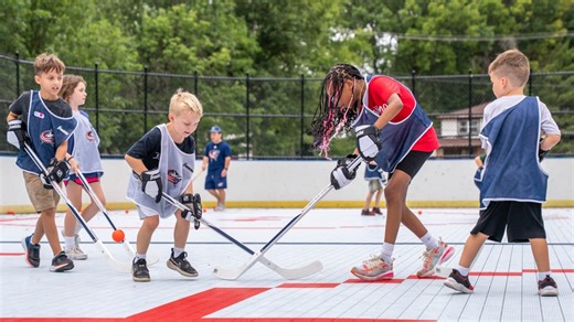 Skills & Drills provides fun, easy introduction to hockey