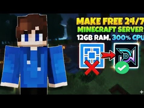How to Make 8gb RAM FREE 24/7 Java + PE/Bedrock Cracked Server | Best FREE Minecraft Hosting 😱