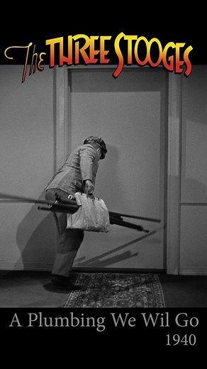 The THREE STOOGES are plumbers #threestooges #thethreestooges #3stooges #comedy #slapstick #dadjokes