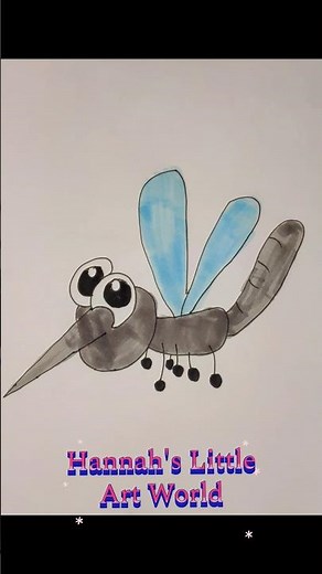 Easy Mosquito Drawing