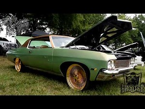 CHEVROLET IMPALA ON ALL GOLD DAYTONS!!!!