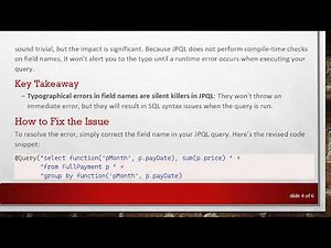 Troubleshooting JPQL: Resolving Function Argument Errors in Spring Boot with EclipseLink