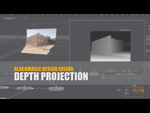 BMD Fusion Tutorial | Convert 2D Image to 3D with Depth Projection