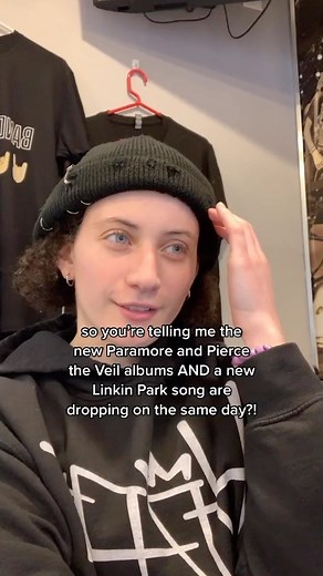 LINDSAY | HOPS 🐰 on Instagram: "What a day! Paramore and Pierce the Veil dropped new albums AND Linkin Park dropped an unreleased song for their 20th anniversary of Meteora. Wow! A great day for the scene. What was your favorite release from today? #linkinpark #piercetheveil #paramore #dj"