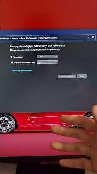 Windows performans ayarları