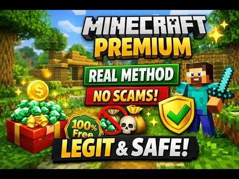 How to Get Minecraft Premium Acoount 100% Free ! (Legit & Safe Method 2026)