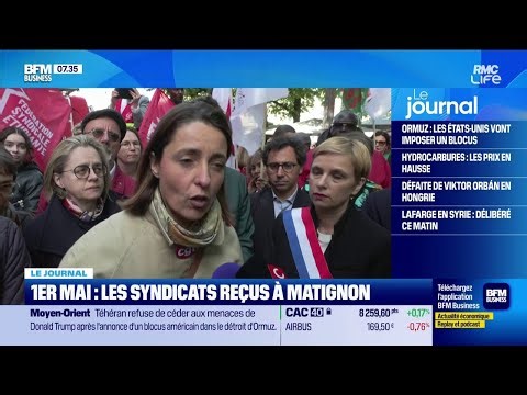 May 1st: Unions received at Matignon