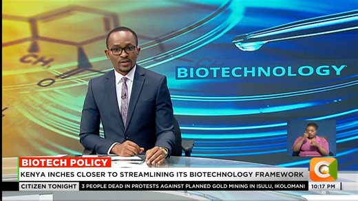 Biotech Policy: Kenya inches closer to streamlining its biotechnology framework Stakeholders begin discussions aimed at aligning to biotechnology Litigations however blamed for slowing adoption #CitizenTonight | Citizen TV Kenya