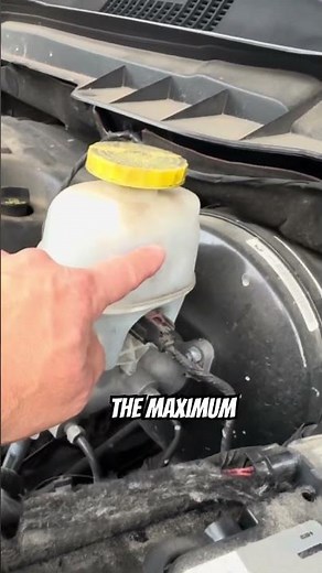 Checking Brake Fluid Level On Ram 1500 is a Breeze! #shorts