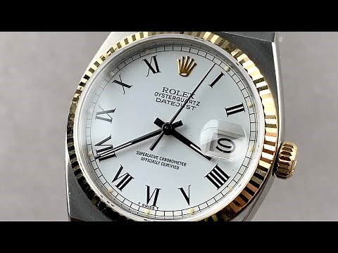 Rolex Datejust Oysterquartz 17013 Rolex Watch Review