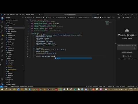 AI NATION SIMULATOR THAT CREATES A VIRTUAL COUNTRY WITH CITIZENS ECONOMY POLITICS AND WAR DYNAMICS