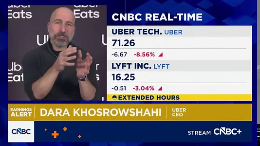 Uber CEO Dara Khosrowshahi on Q4 results: All metrics of the business continue to be very strong