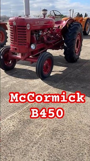 Classic McCormick b450 tractor #agriculturalmachinery #tractor #classics #agriculture #farming