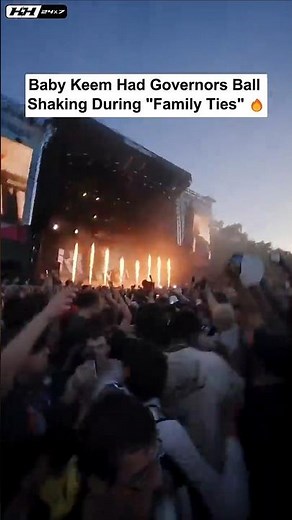 Baby Keem Had The Entire Governors Ball Crowd Rapping "Family Ties" Word For Word 🤯