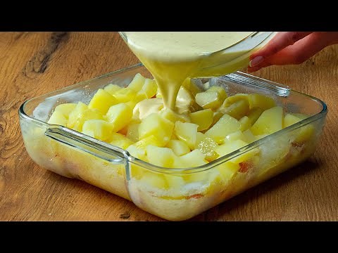 Savoureuses pommes de terre au jambon au four.Recette simple à faire chaque jour | Cookrate - France