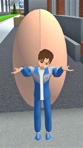 Mio found a mysterious egg and then called Yuta 😱‼️#sakuraschoolsimulator #sakura