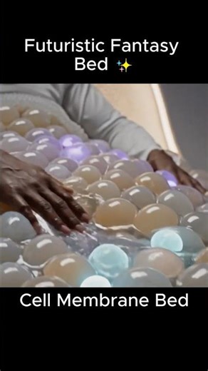 Futuristic Fantasy Beds ✨#asmr #relaxingvideo #bedroomdecor #bed #relaxing #aestheticvideo