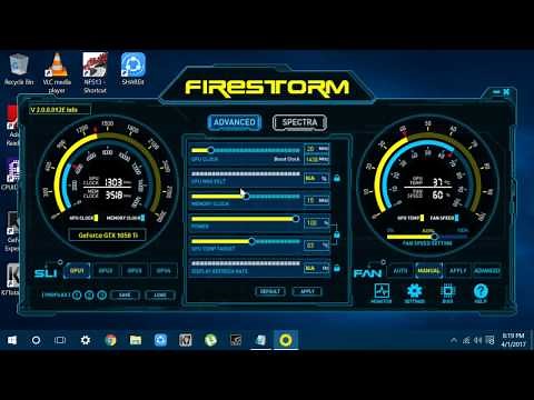 overclocking any non oc gpu with zotac firestorm 2017