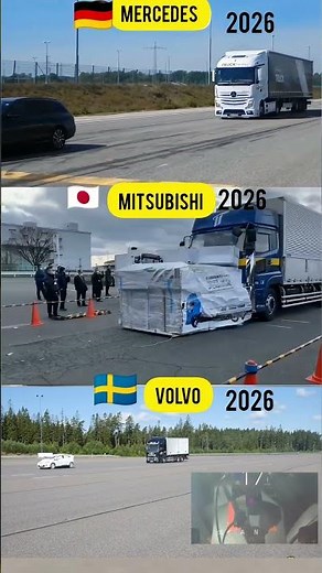 Smart ABS Mercedes vs Volvo vs Mitsubishi Who is the SAFEST