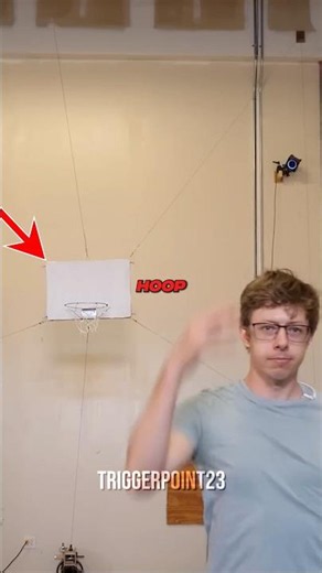 This Basketball Hoop Literally Makes You UNMISSABLE 😳🏀