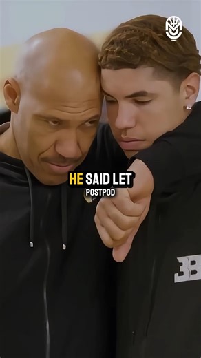 When LaVar Ball Taught Gelo Ball a Lesson 😂 #lavarball #lonzoball #nba