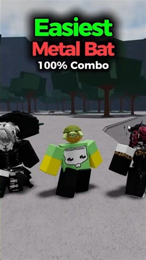 Easiest Metal Bat 100% Combo || The Strongest Battlegrounds